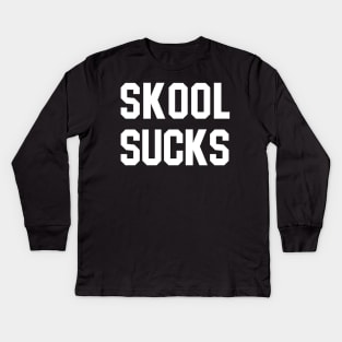 Niall Horan Tee - Skool Sucks Kids Long Sleeve T-Shirt